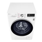 LG AIDD™ F4V508WS 8kg Washing Machine - White, F4V508WS