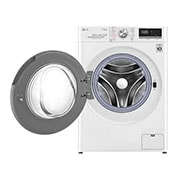 LG AIDD™ F4V508WS 8kg Washing Machine - White, F4V508WS