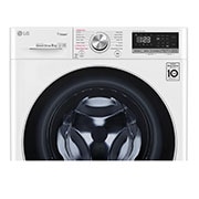 LG AIDD™ F4V508WS 8kg Washing Machine - White, F4V508WS