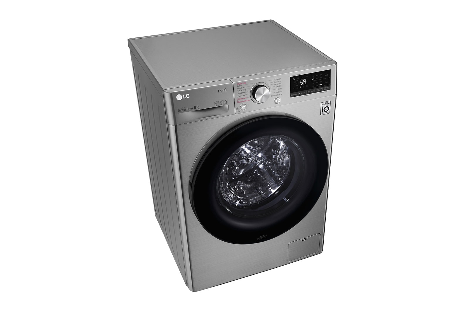 LG 9kg Washing Machine Graphite AI DD™, F4V509SSE