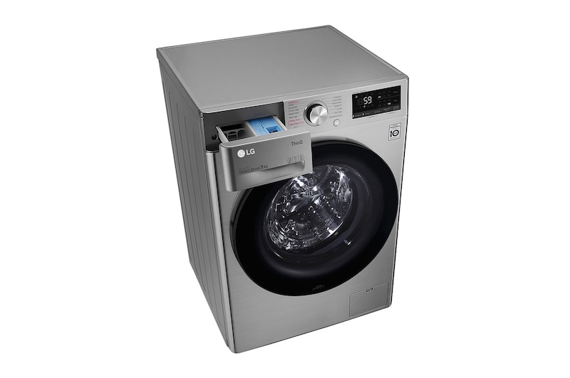 LG 9kg Washing Machine AI DD™, Graphite, F4V509SSE