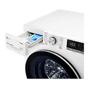 LG WiFi connected | 9kg | Washing Machine | 1360 rpm | AI DD™ | Direct Drive™ | Steam™ | TurboWash™\t| White, F4V509WSE