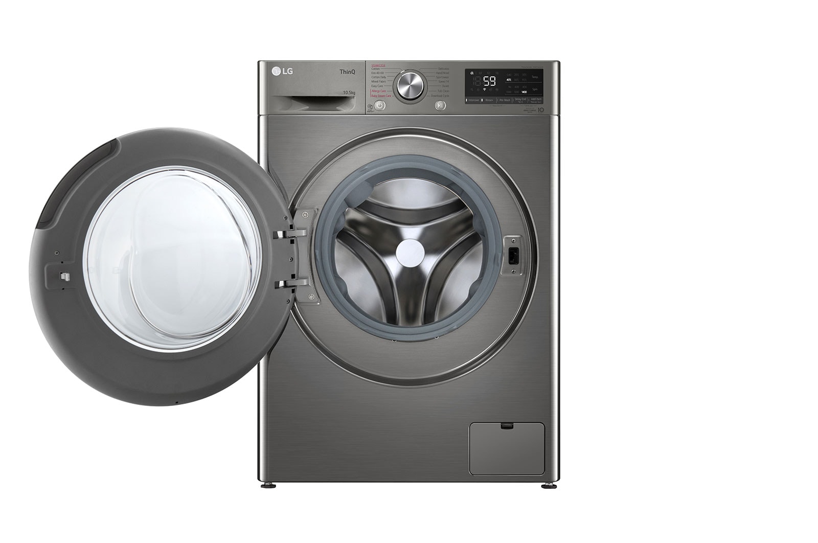 LG 10.5kg Washing Machine AI DD™, Graphite, F4V510SSEH
