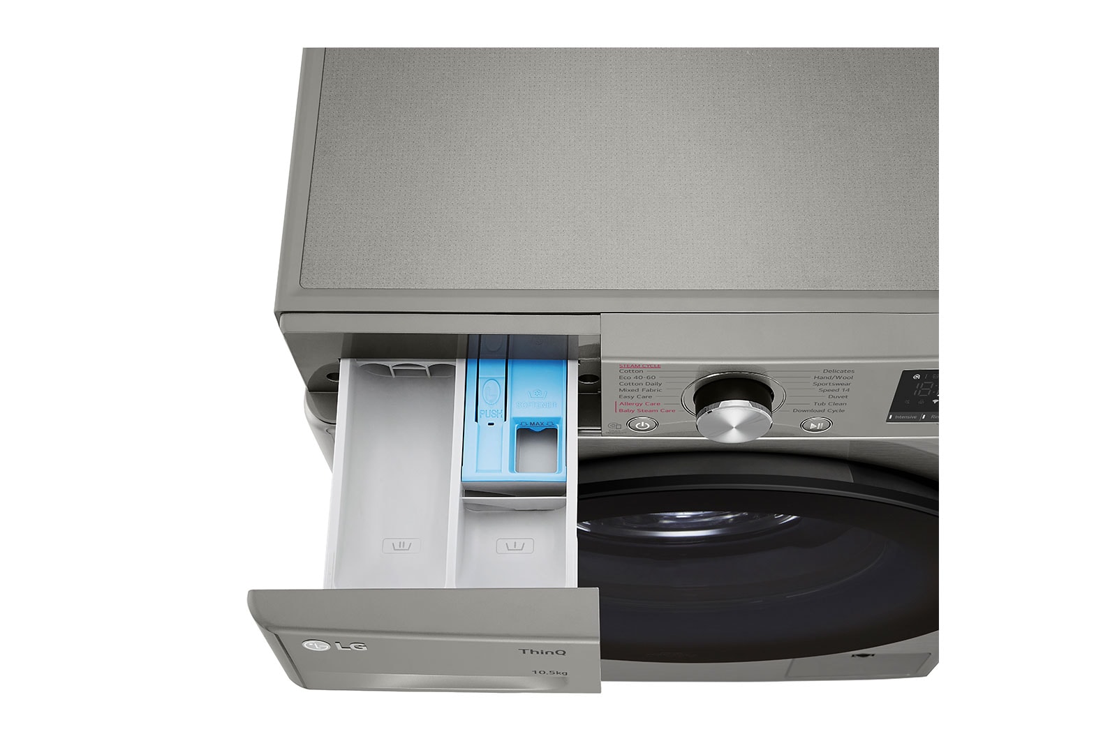 LG 10.5kg Washing Machine AI DD™, Graphite, F4V510SSEH