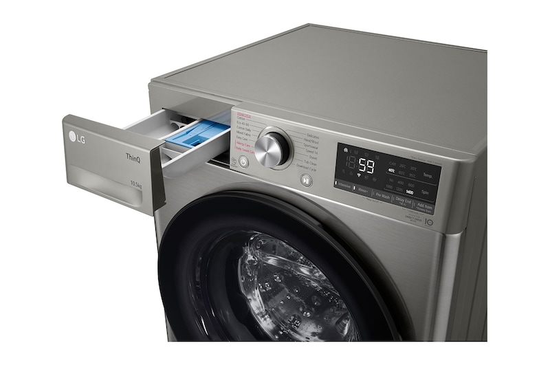 LG 10.5kg Washing Machine AI DD™, Graphite, F4V510SSEH