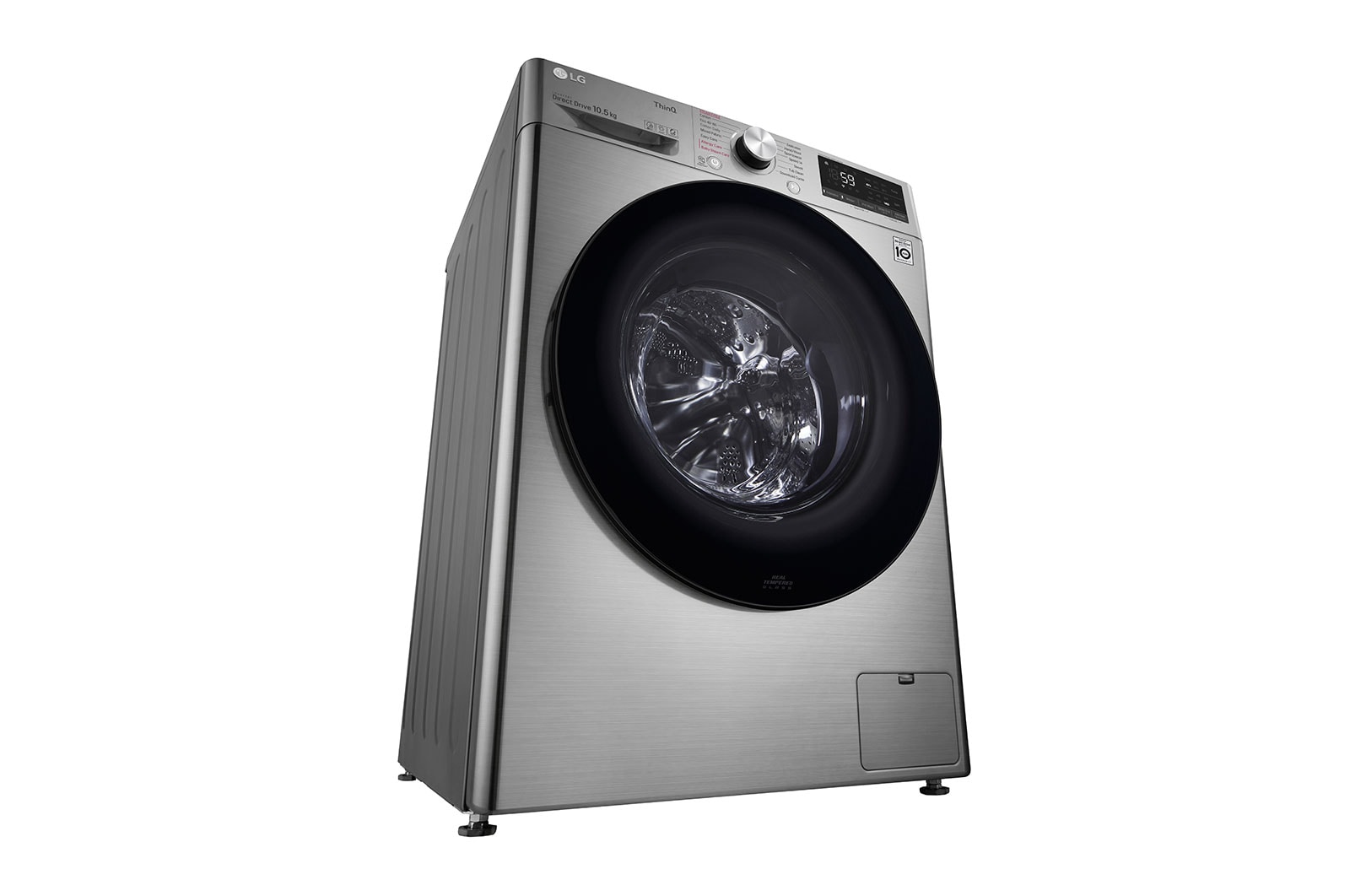 LG WiFi connected | 10.5kg | Washing Machine | 1360 rpm | AI DD™ | Direct Drive™ | Steam™ | TurboWash™\t| Graphite, F4V510SSE