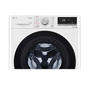 LG WiFi connected | 10.5kg | Washing Machine | 1360 rpm | AI DD™ | Direct Drive™ | Steam™ | White, F4V510WSEH