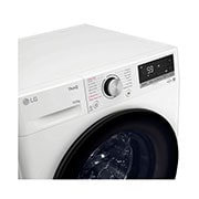 LG WiFi connected | 10.5kg | Washing Machine | 1360 rpm | AI DD™ | Direct Drive™ | Steam™ | White, F4V510WSEH