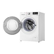 LG WiFi connected | 10.5kg | Washing Machine | 1360 rpm | AI DD™ | Direct Drive™ | Steam™ | White, F4V510WSEH