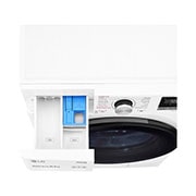 LG WiFi connected | 10.5kg | Washing Machine | 1360 rpm | AI DD™ | Direct Drive™ | Steam™ | White, F4V510WSE