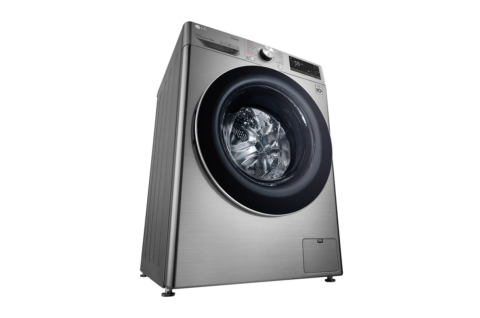 LG WiFi connected | 9kg | Washing Machine | 1360 rpm | Auto Dose | AI DD™ | Direct Drive™ | Steam™ | TurboWash™ | Graphite, F4V709STSA