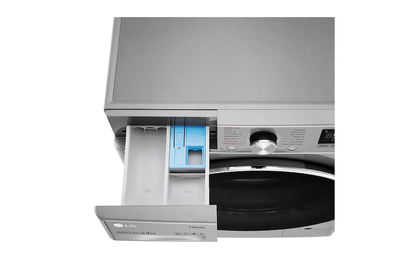 LG 9kg Washing Machine AI DD™, Graphite, F4V709STSE