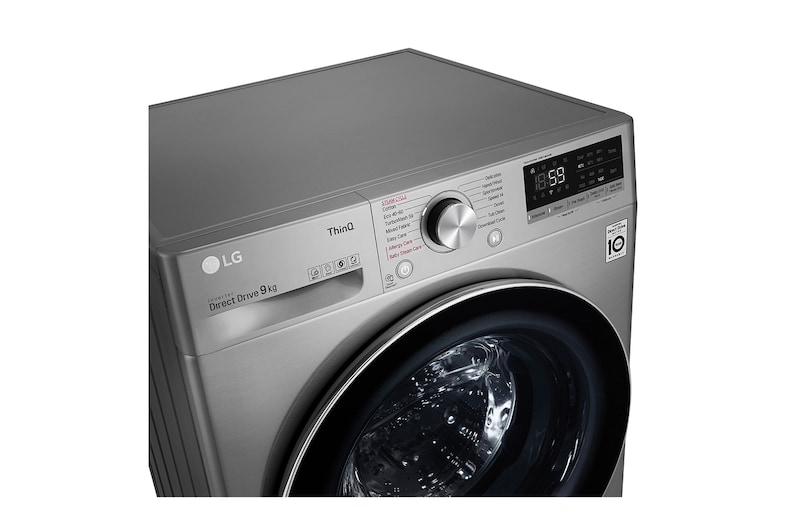 LG 9kg Washing Machine AI DD™, Graphite, F4V709STSE