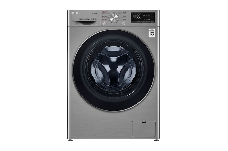 LG Turbowash™ F4V709STS 9kg Washing Machine - Graphite, F4V709STS
