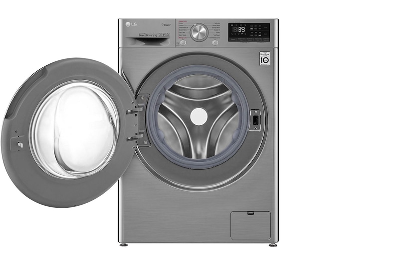 LG Turbowash™ F4V709STS 9kg Washing Machine - Graphite, F4V709STS