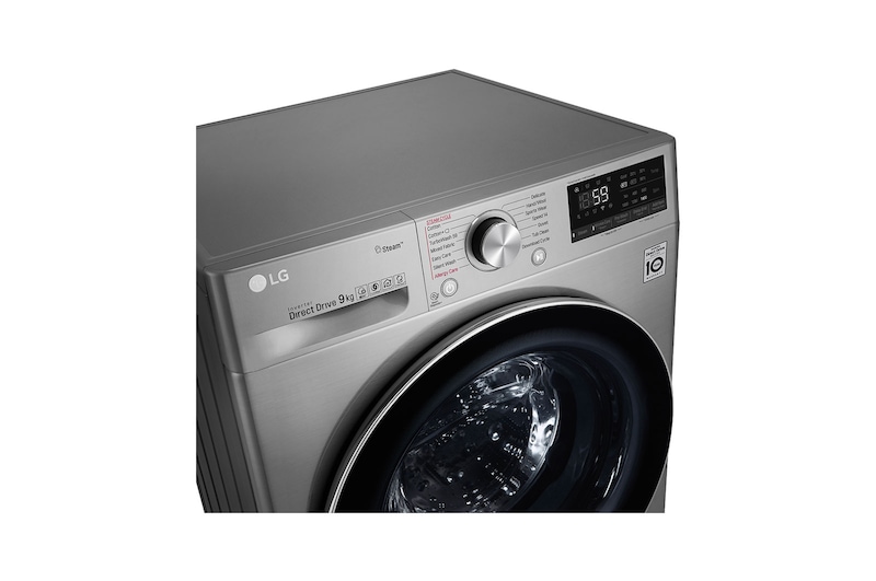 LG Turbowash™ F4V709STS 9kg Washing Machine - Graphite, F4V709STS