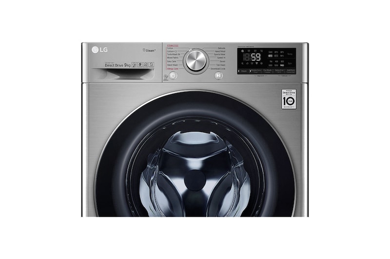 LG Turbowash™ F4V709STS 9kg Washing Machine - Graphite, F4V709STS