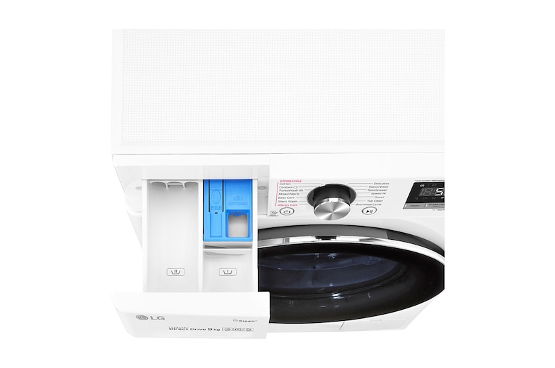 LG Turbowash™ F4V709WTS 9kg Washing Machine - White, F4V709WTS