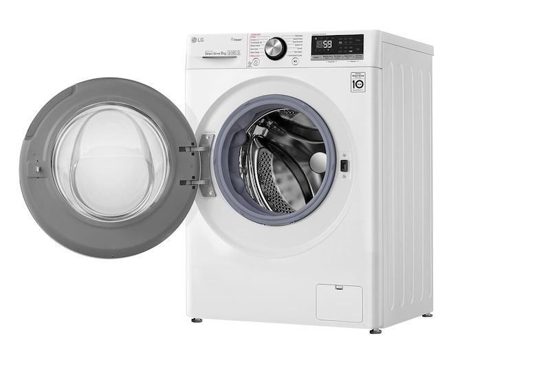 LG Turbowash™ F4V709WTS 9kg Washing Machine - White, F4V709WTS