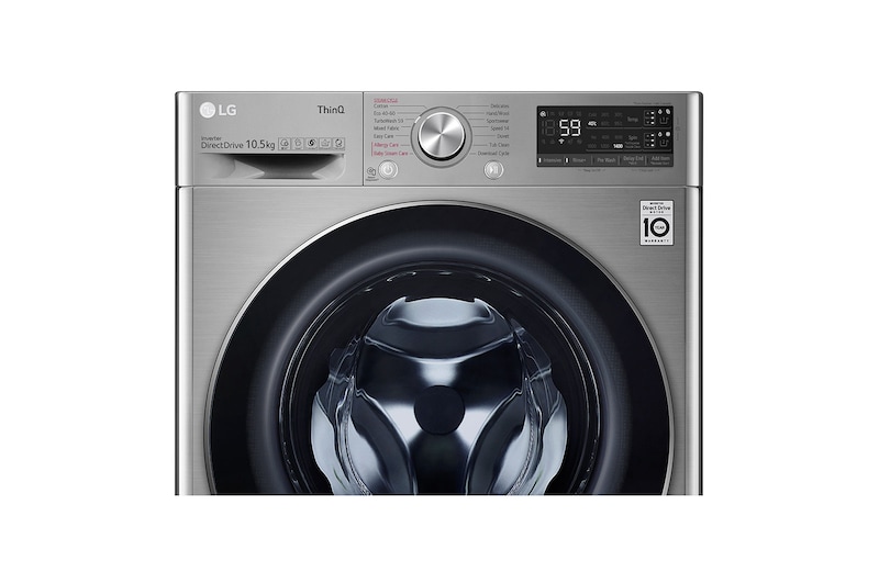 LG 10.5kg Washing Machine AI DD™, Graphite, F4V710STSA