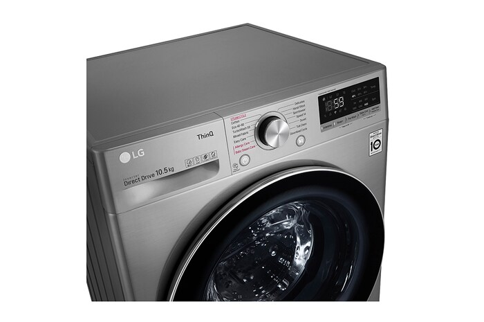 LG 10.5kg Washing Machine AI DD™, Graphite, F4V710STSE