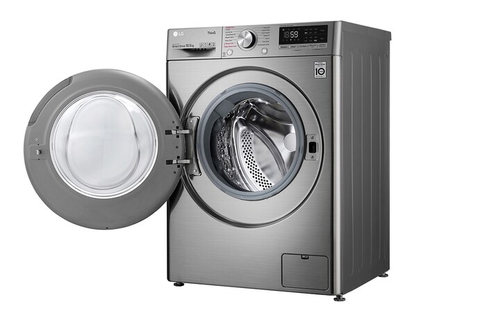LG 10.5kg Washing Machine AI DD™, Graphite, F4V710STSE