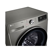 LG WiFi connected | 10.5kg | Washing Machine | 1360 rpm | AI DD™ | Direct Drive™ | Steam™ | Graphite, F4V710STSH