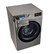 LG WiFi connected | 10.5kg | Washing Machine | 1360 rpm | AI DD™ | Direct Drive™ | Steam™ | Graphite, F4V710STSH