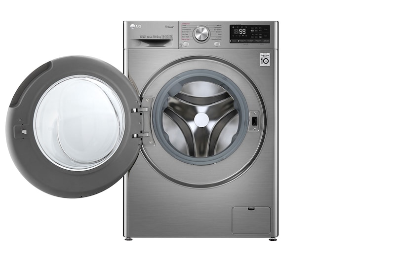 LG Turbowash™ F4V710STS 10.5kg Washing Machine - Graphite, F4V710STS