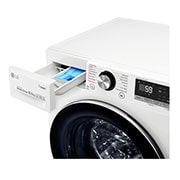 LG Turbowash™ F4V710WTS 10.5kg Washing Machine - White, F4V710WTS