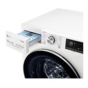 LG 9kg WiFi Connected Washing Machine, White, F4V909WTSA