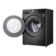 LG Turbowash360™ F4V910BTS 10.5kg Washing Machine - Black Steel, F4V910BTS
