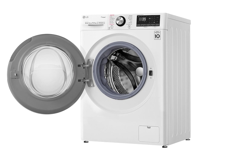 LG Turbowash360™ F4V910WTS 10.5kg Washing Machine - White, F4V910WTS