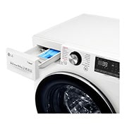 LG Turbowash360™ F4V910WTS 10.5kg Washing Machine - White, F4V910WTS