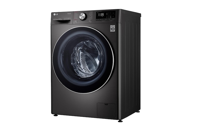 LG 10.5kg Washing Machine AI DD™, Black Steel, F6V1010BTSE