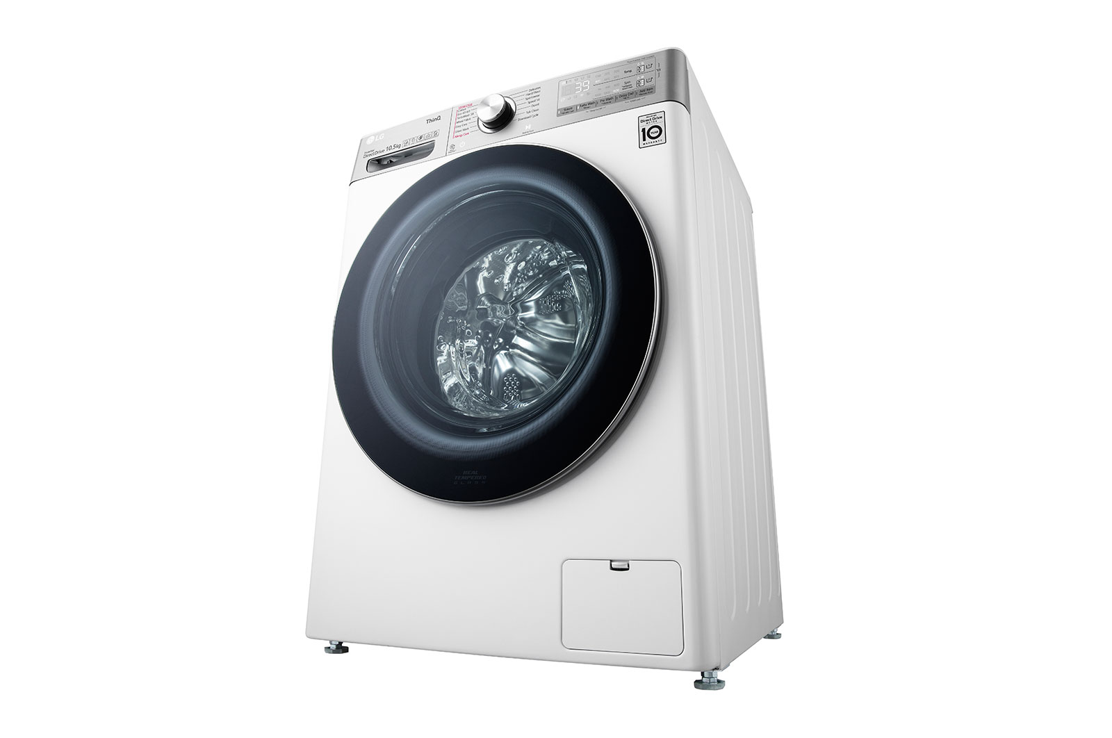 LG 10.5kg Washing Machine White AI DD™, F6V1110WTSA