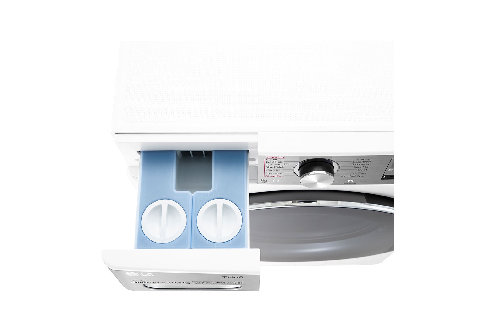 LG 10.5kg Washing Machine White AI DD™, F6V1110WTSA