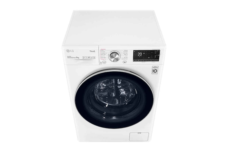 LG 9kg Washing Machine AI DD™, White, F6V909WTSA