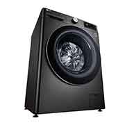 LG WiFi connected | 10.5kg | Washing Machine | 1560 rpm | Auto Dose | AI DD™ | Direct Drive™ | Steam™ | TurboWash™360\t| Black Steel, F6V910BTSA