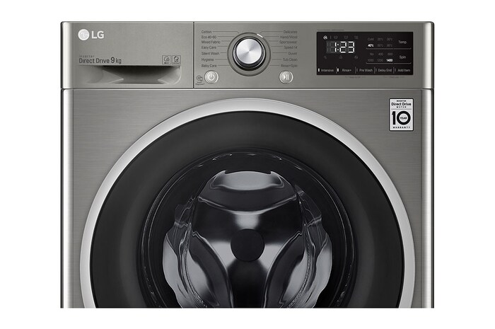LG 9kg Washing Machine AI DD™, Graphite, FAV309SNE