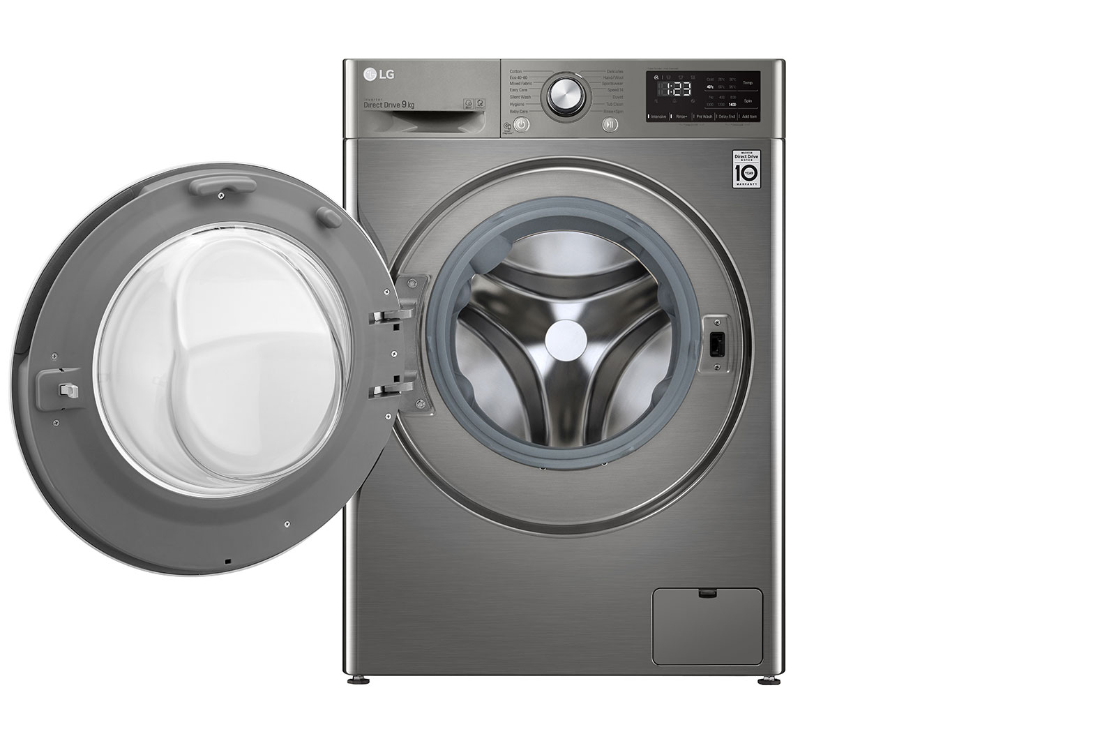 LG 9kg Washing Machine Graphite AI DD™, FAV309SNE