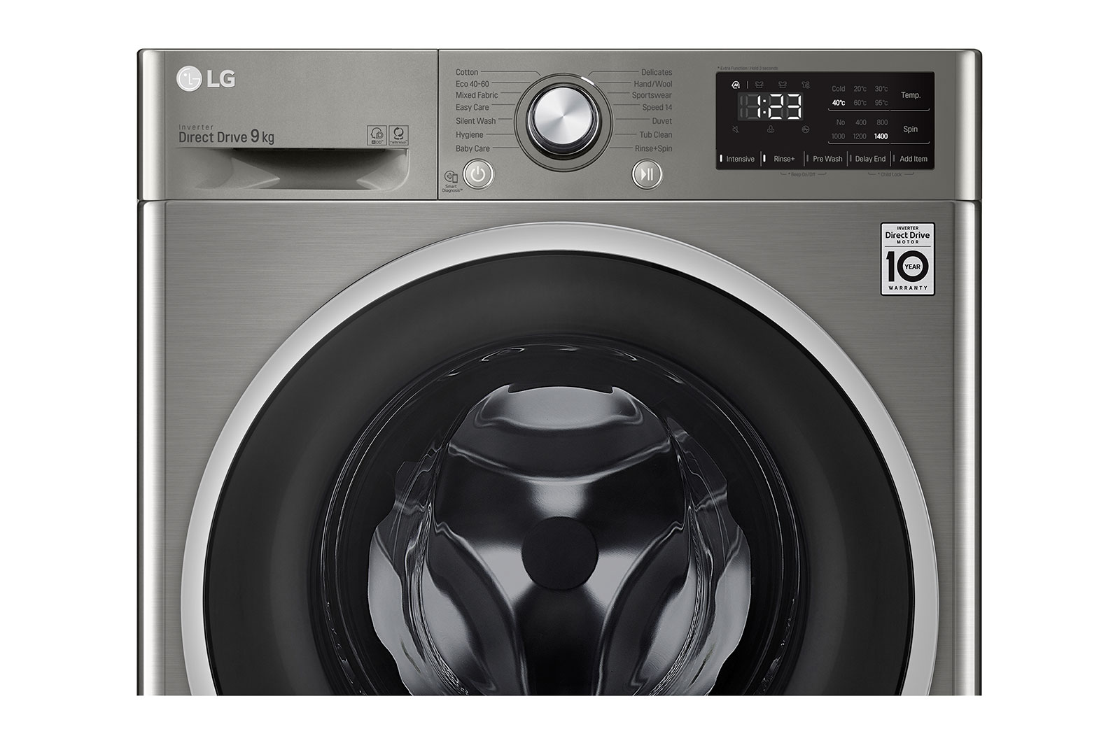 LG 9kg Washing Machine Graphite AI DD™, FAV309SNE