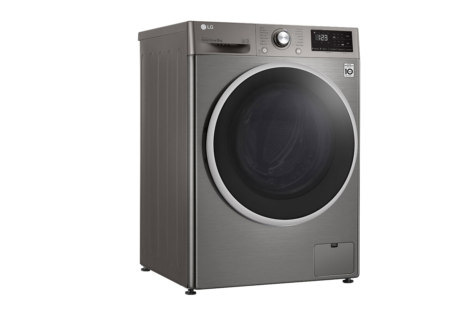 LG 9kg Washing Machine Graphite AI DD™, FAV309SNE