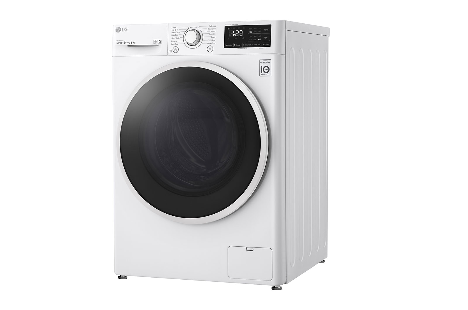 LG 9kg AI DD™ Washing Machine, White, FAV309WNE