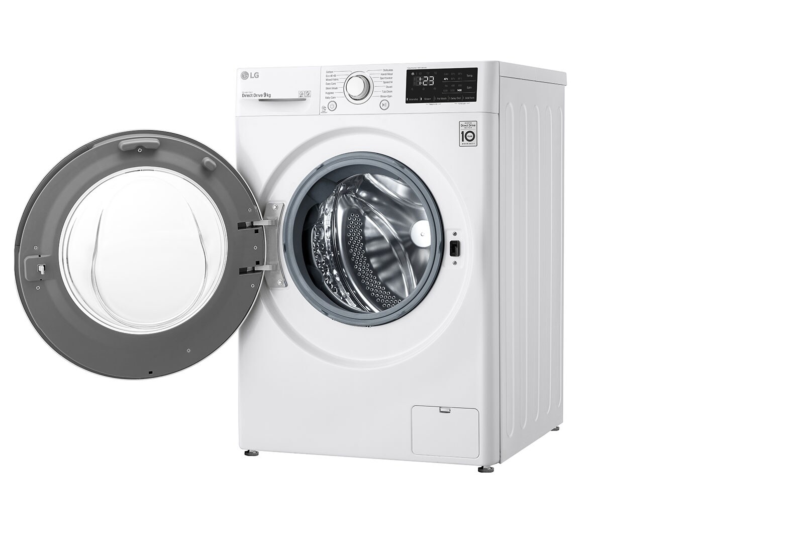 LG 9kg AI DD™ Washing Machine, White, FAV309WNE