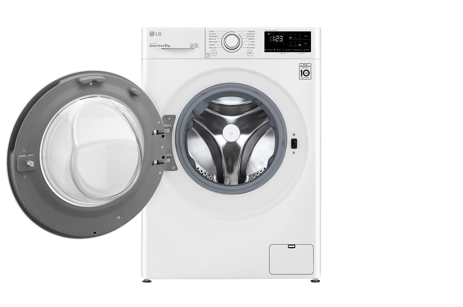 LG 9kg AI DD™ Washing Machine, White, FAV309WNE