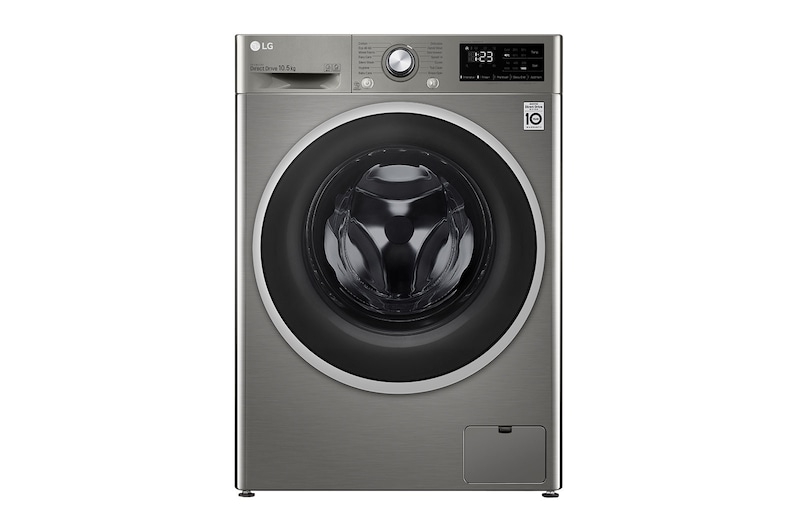 Front view of 10.5kg AI DD™ Washing Machine Graphite - FAV310SNE