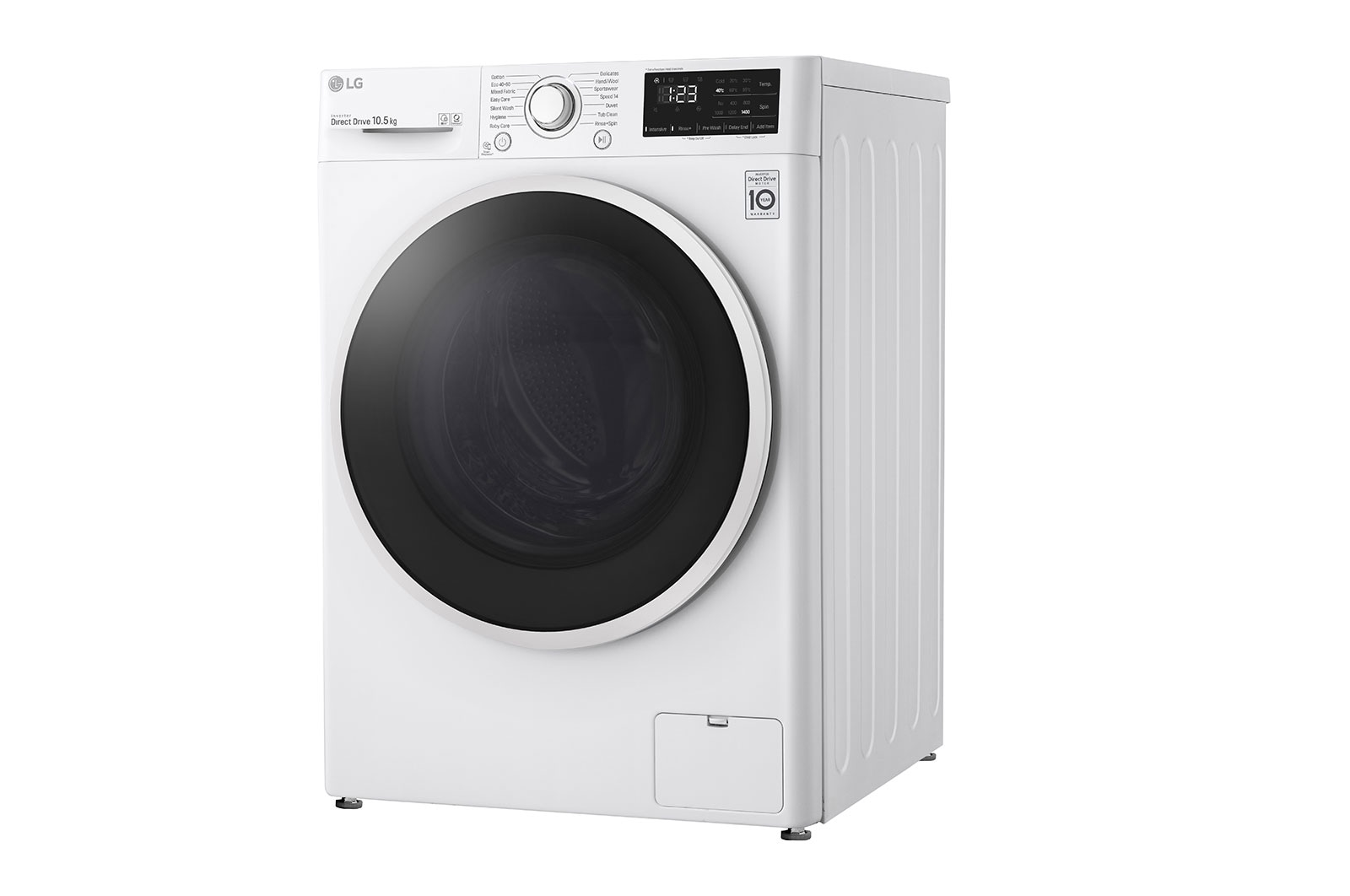 LG 10.5kg Washing Machine White AI DD™, FAV310WNE