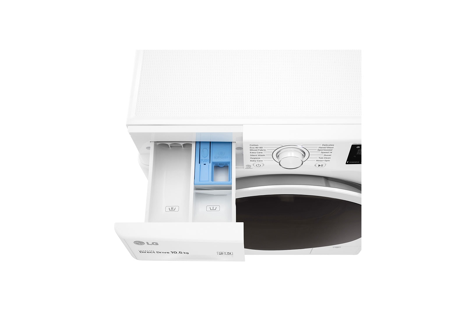 LG 10.5kg Washing Machine White AI DD™, FAV310WNE