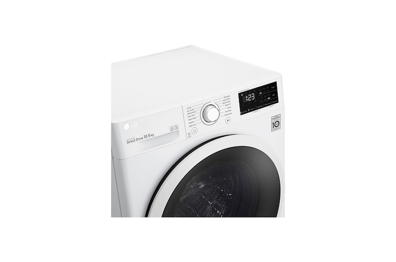 LG 10.5kg Washing Machine AI DD™, White, FAV310WNE